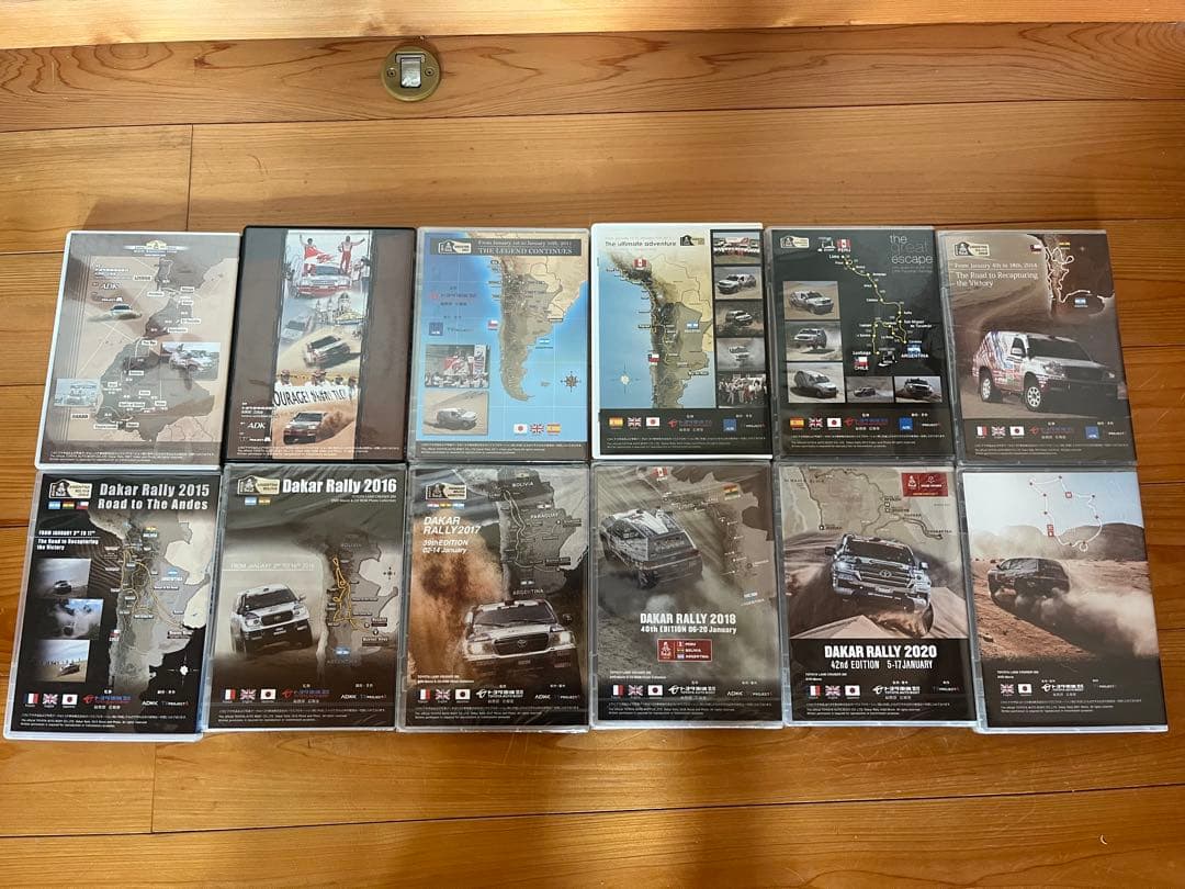 ダカールラリー DVDセット