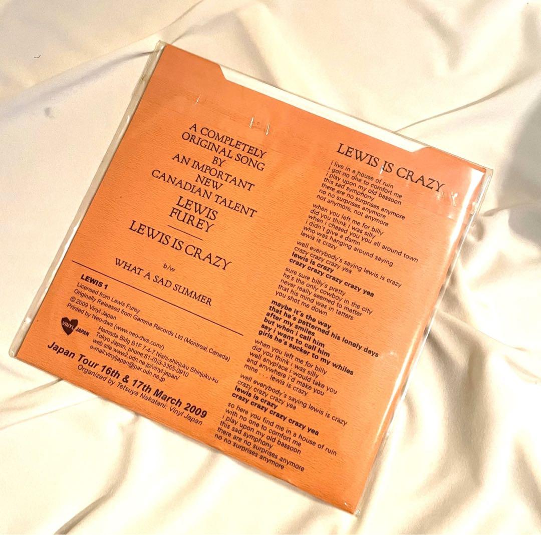 ルイス・フューレイ LEWIS FUREY 7インチ・シングル