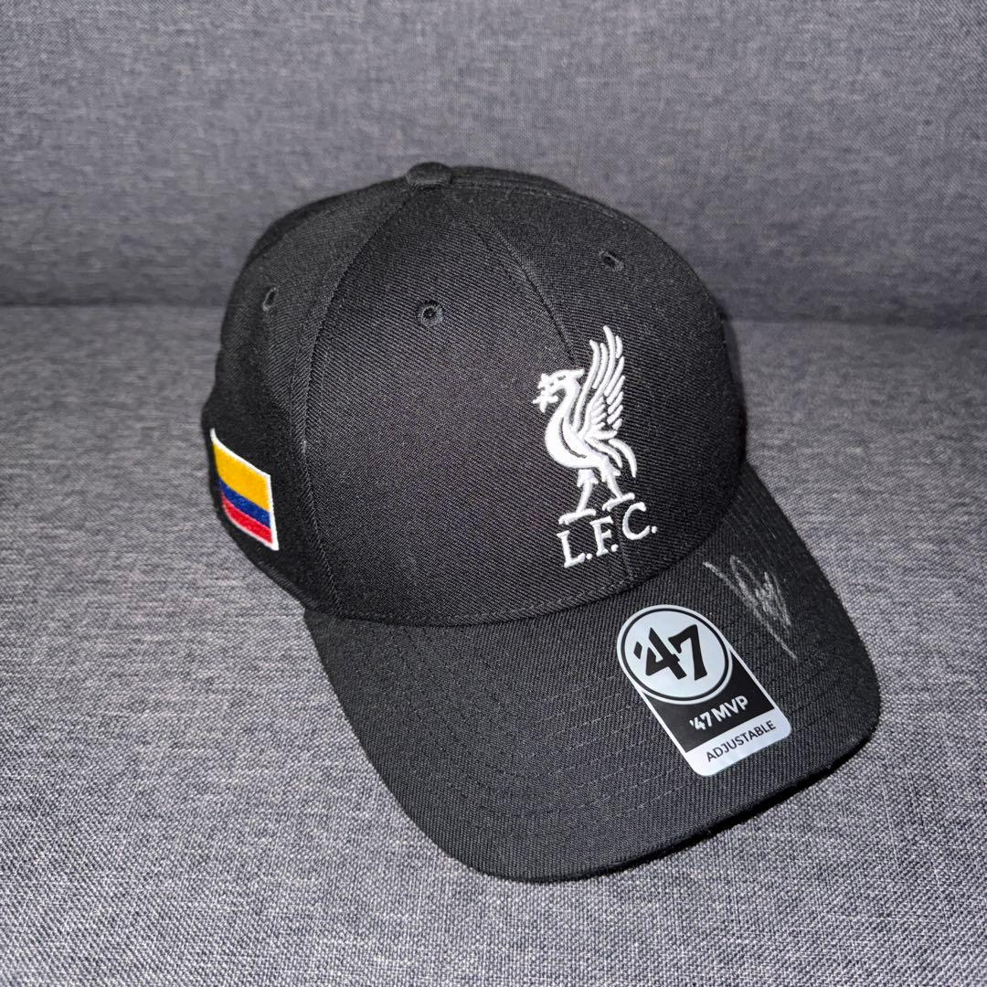 ルイス・ディアス 直筆サイン入り キャップ リヴァプール