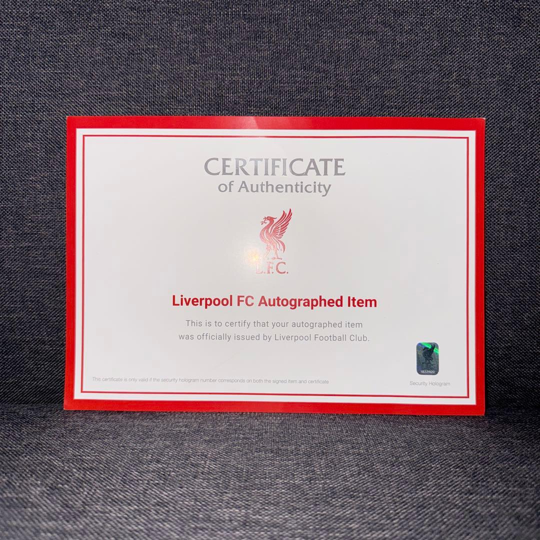 ルイス・ディアス 直筆サイン入り キャップ リヴァプール