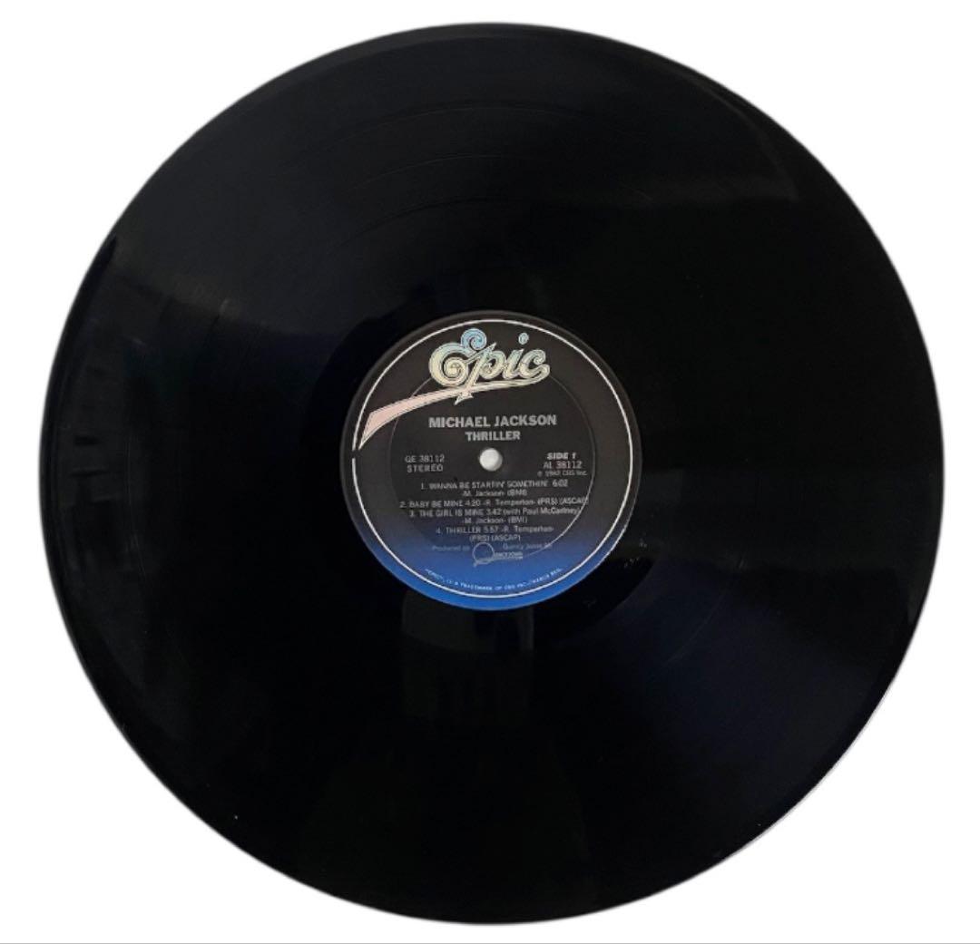 US盤　マイケルジャクソン/スリラー/QE38112 LP　25ス318