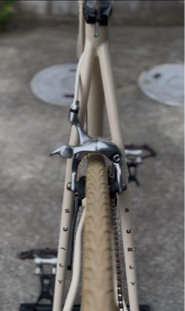 Surly スチームローラー　クリーム　53