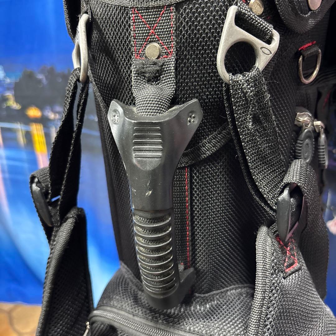 寶BW-1163 オークリー スタンド式 キャディバッグ ブラック