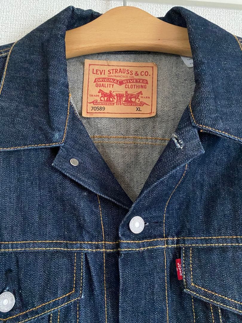 Levi Strauss & Co. デニムジャケット濃紺 XL