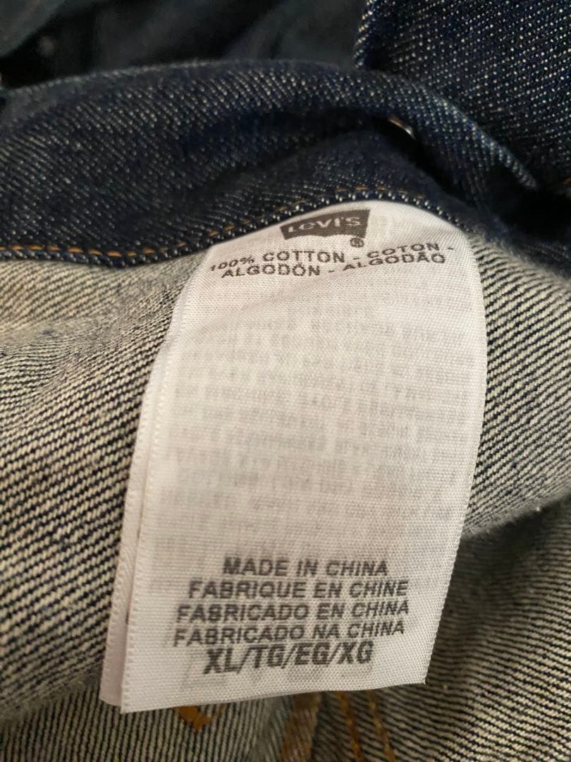 Levi Strauss & Co. デニムジャケット濃紺 XL