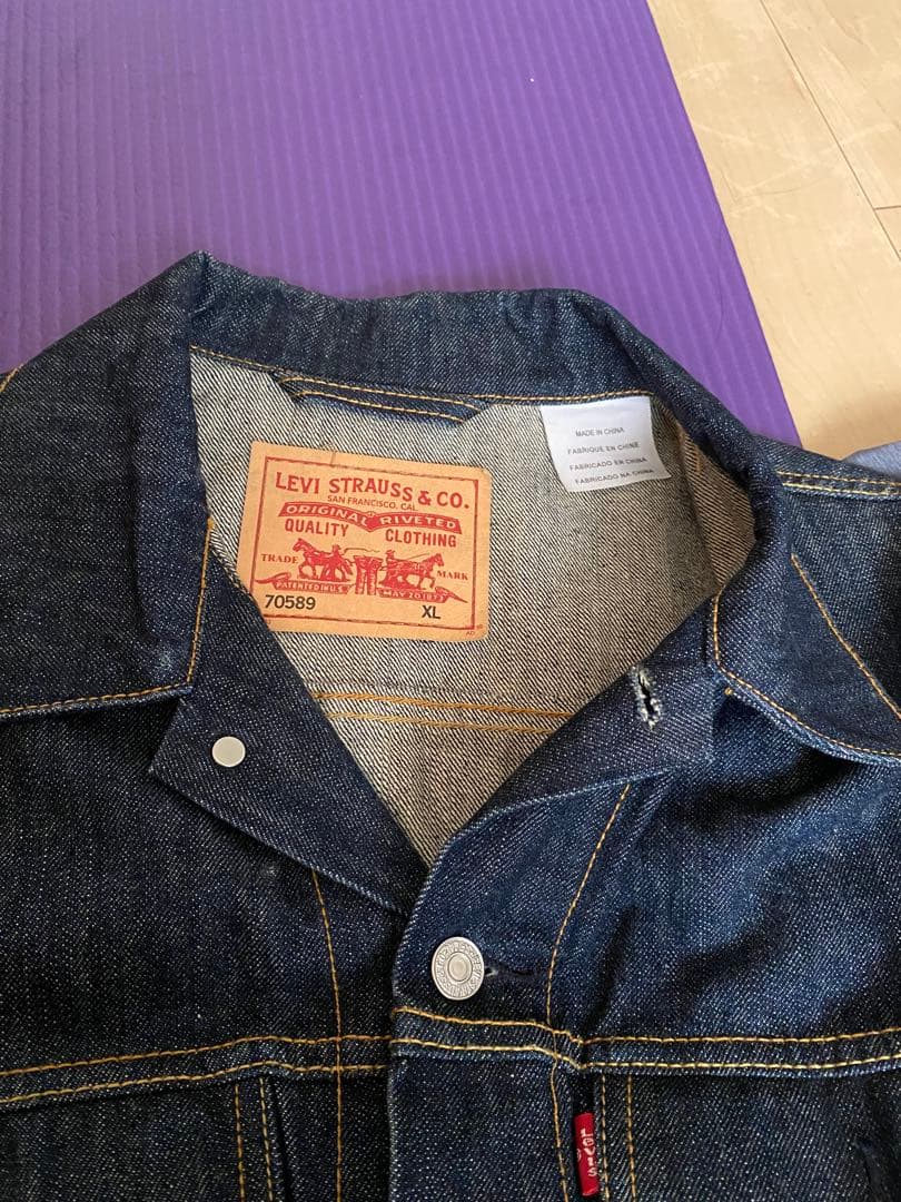 Levi Strauss & Co. デニムジャケット濃紺 XL