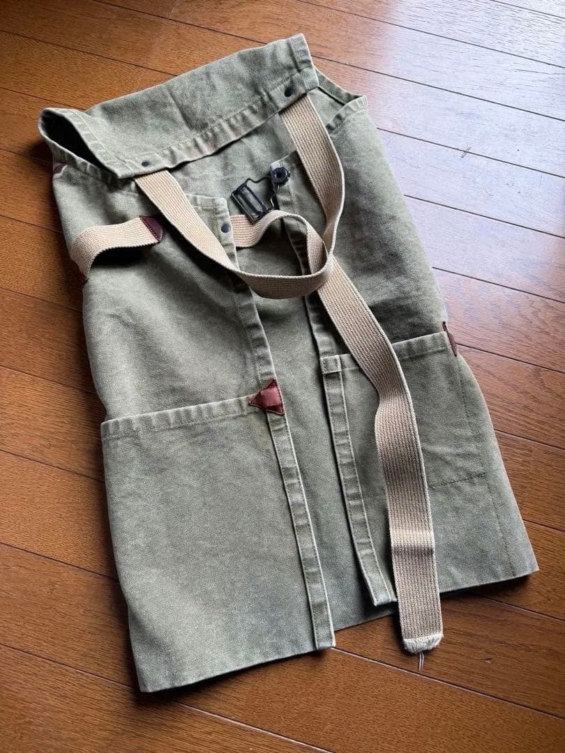 OLD CROW ビンテージ エプロン CROW BRAND グラッドハンド