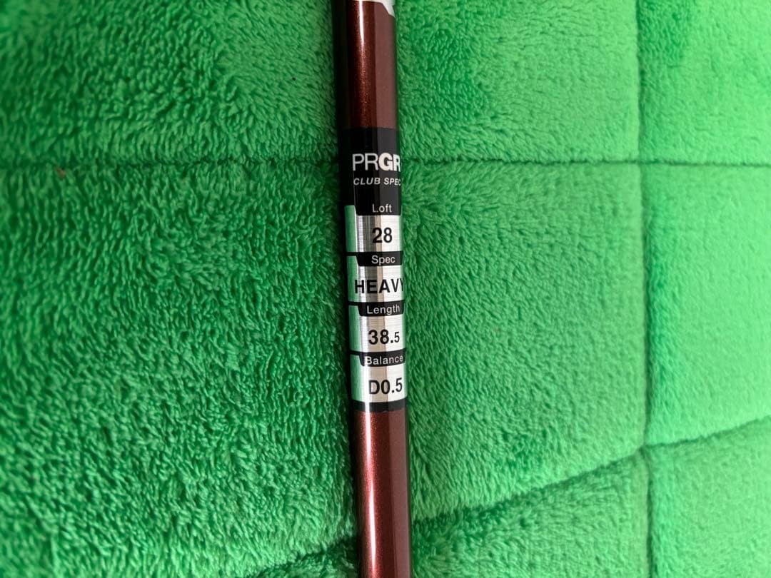 美品　プロギア PRGR　ユーティリティ　Q28° 6U キュー