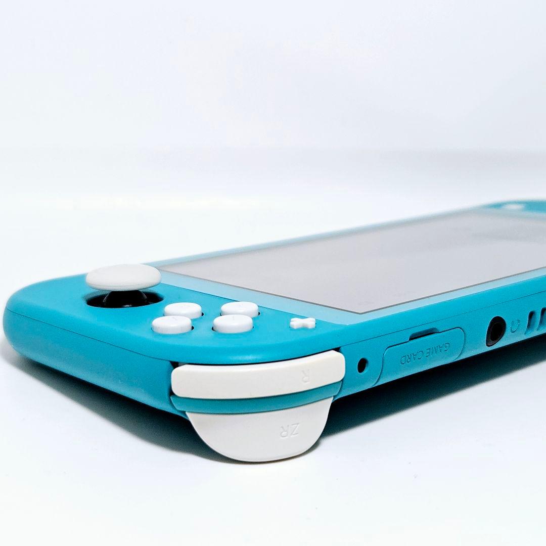 動作品【美品】Switch lite ターコイズ 本体 スイッチLite