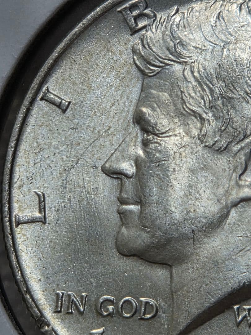 アメリカ合衆国　ケネディ大統領　ハーフダラー銀貨　1964