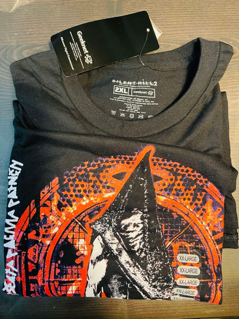 サイレントヒル2 ピラミッドヘッドユニセックスTシャツM/L/2XL