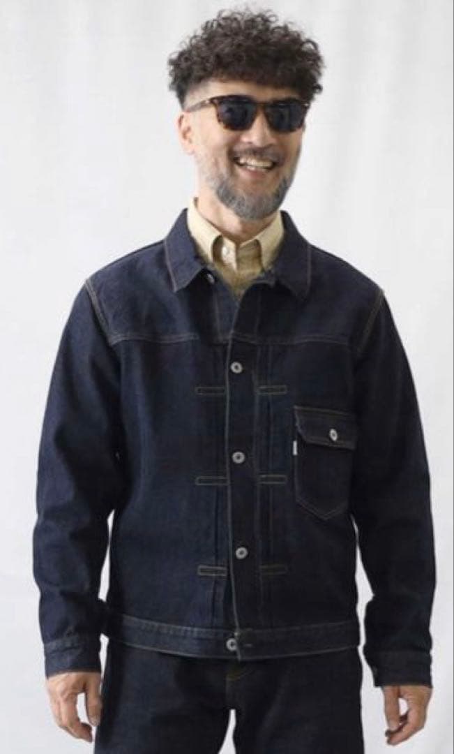 【Salt&Pepper】Ｔ－ＢＡＣＫＴＹＰＥ1デニムジャケット （XLサイズ）