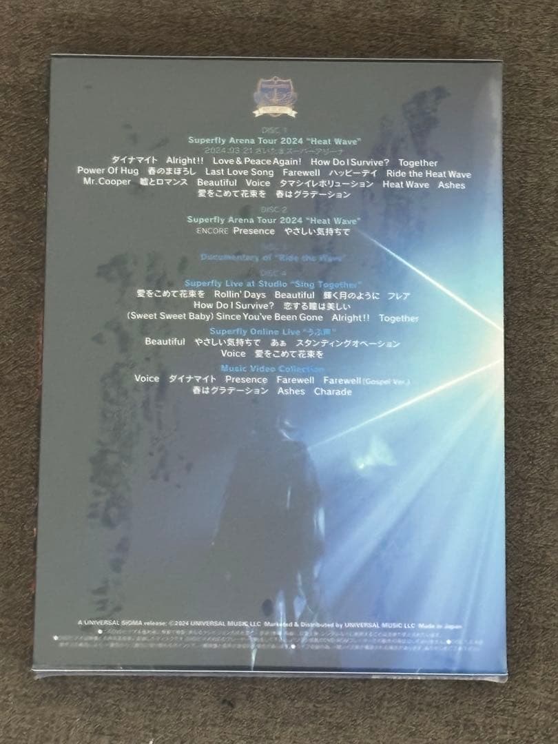 ミュージック Superfly RIDE THE WAVE DVD