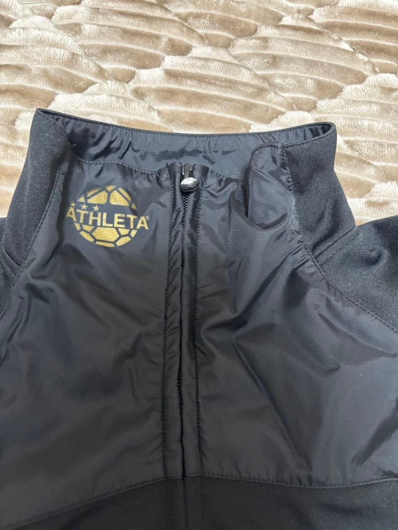 ATHLETA 黒 ジャージ　セットアップ　M