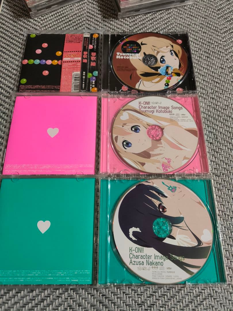 けいおんCD16枚 放課後ティータイムII 中野梓 琴吹紬 平沢唯 秋山澪