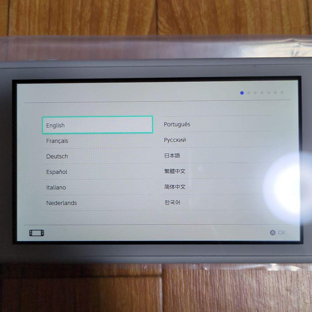 【ジャンク】Switch Lite ザシアン・ザマゼンタ 箱・付属品付 液晶新品