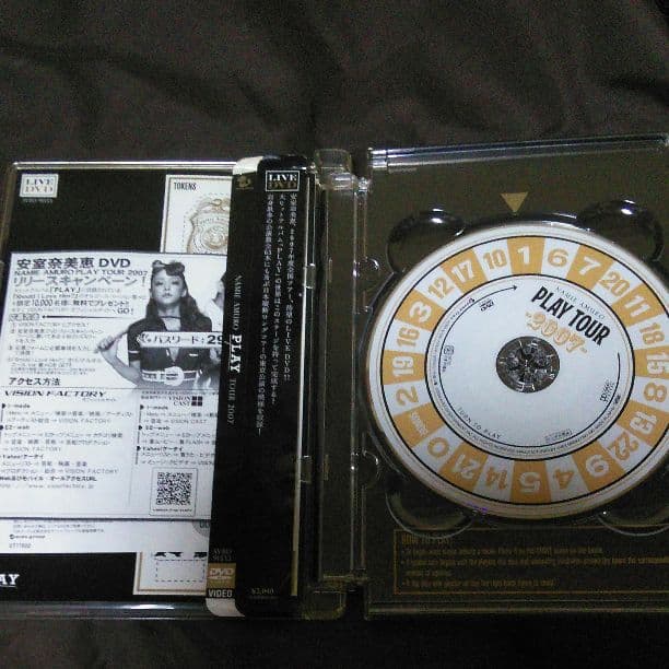 安室奈美恵PLAYDVD96年貴重なパンフレット