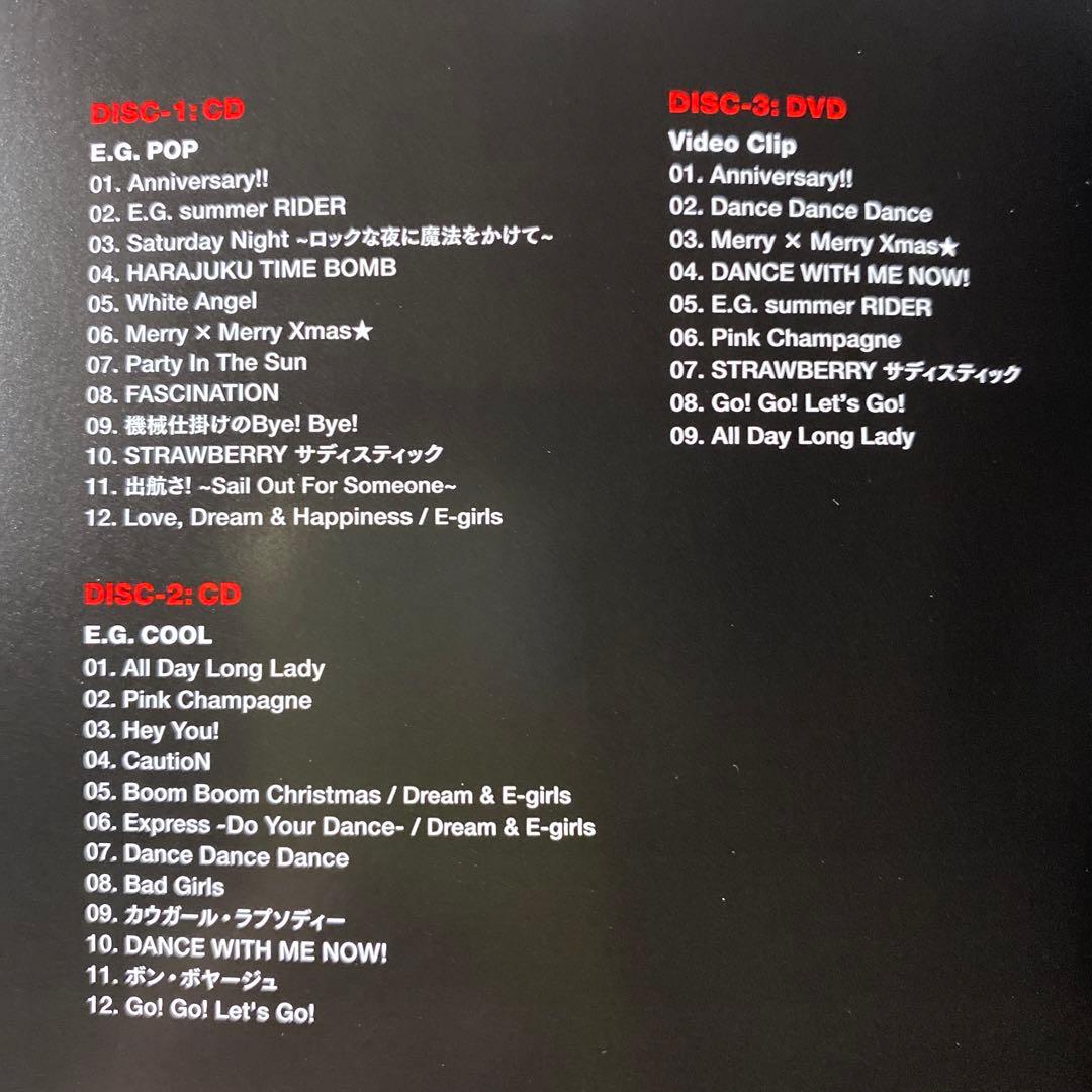 2CD + 3DVD + 写真集　E-girls / E.G.CRAZY