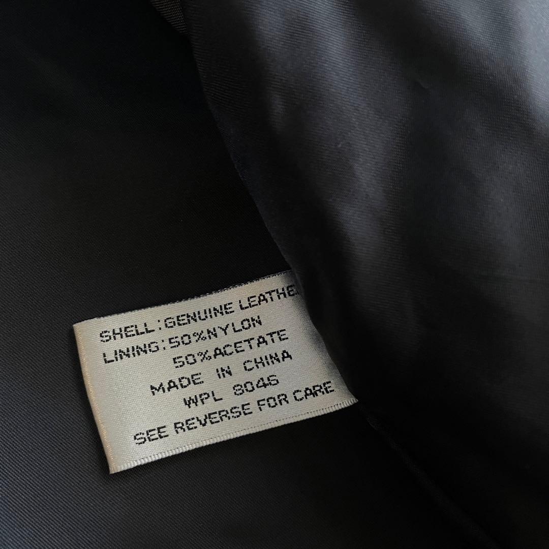 ジャケット・アウター 90's \"ALFANI\" Double-Zip Leather Jacket