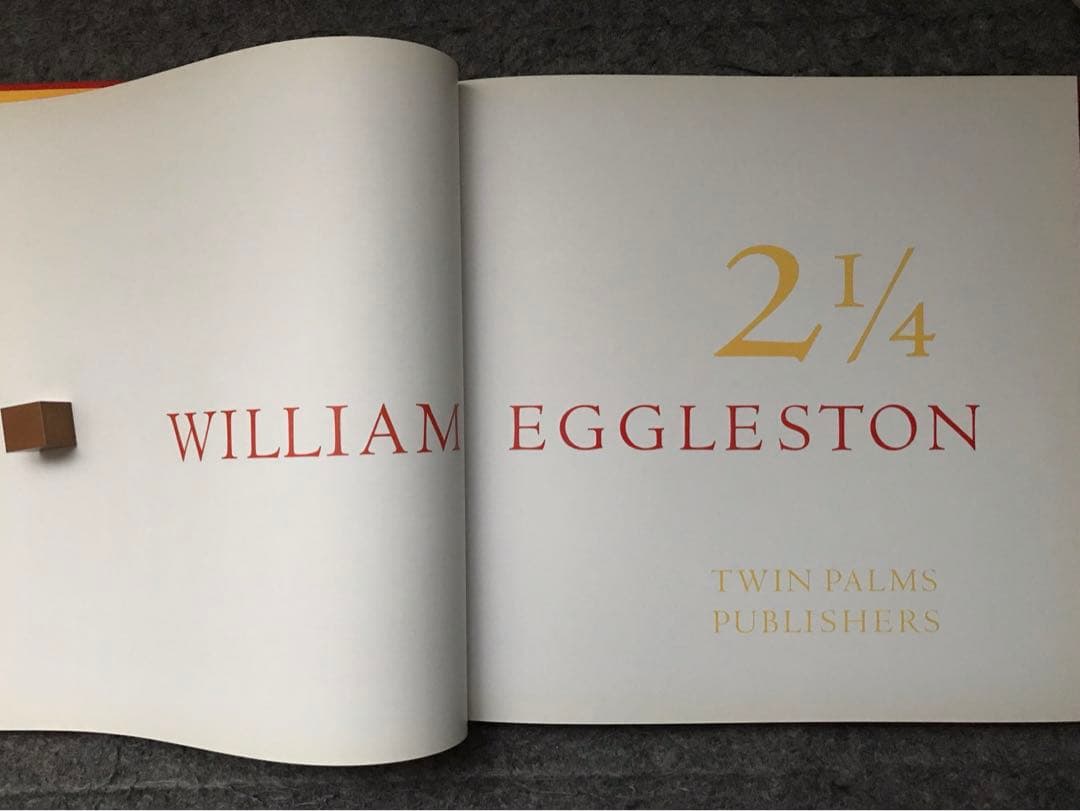 アート・デザイン・音楽 2 1/4 / William Eggleston