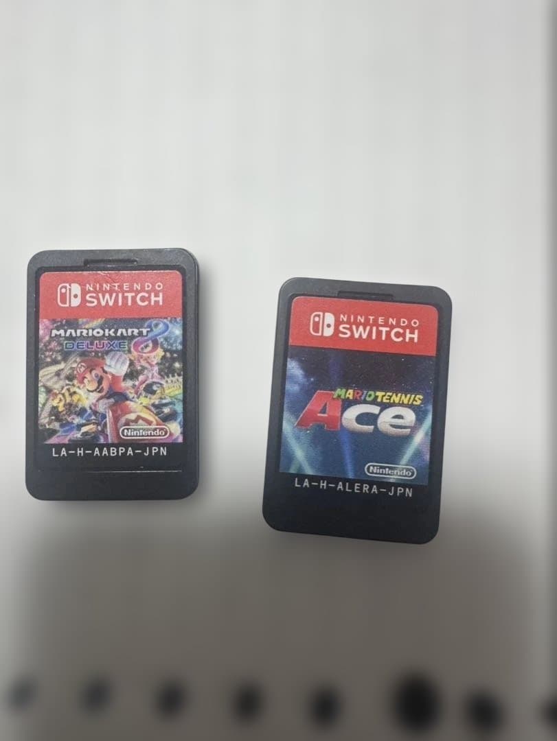 「【美品】Switch あつ森セット 本体＋ソフト2本付き 付属品完備」