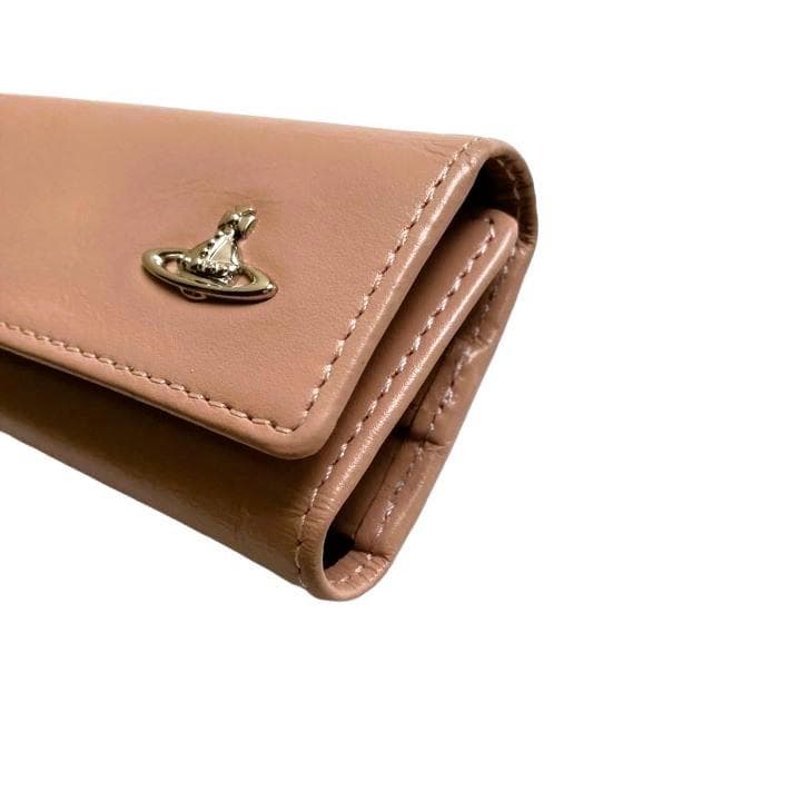 Vivienne Westwood ベージュ レザー キーケース