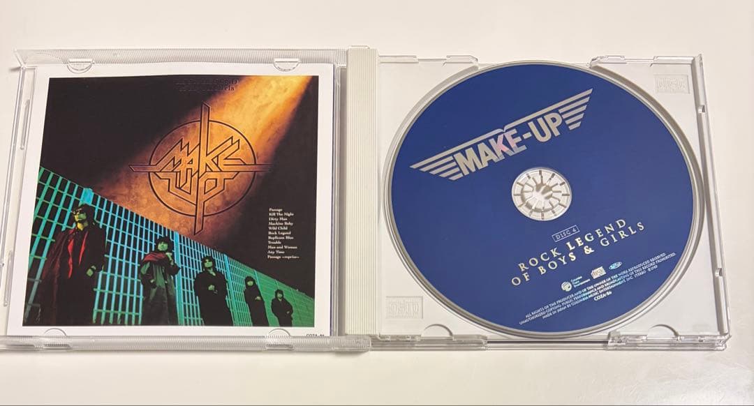 MAKE-UP 20周年記念BOX MEMORIES OF BLUE 訳あり