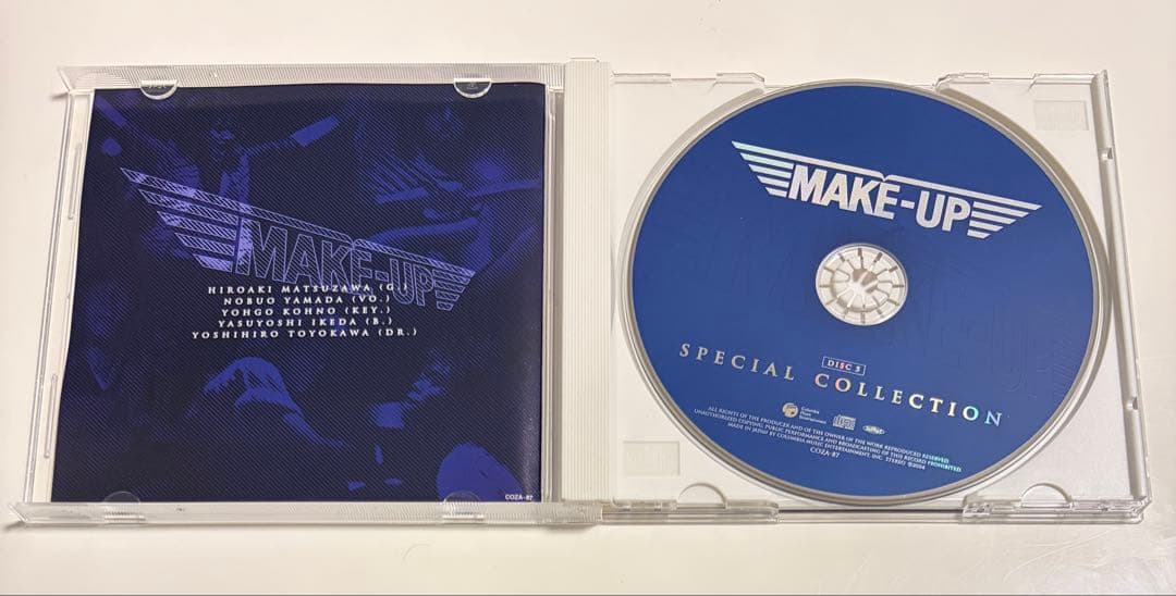 MAKE-UP 20周年記念BOX MEMORIES OF BLUE 訳あり