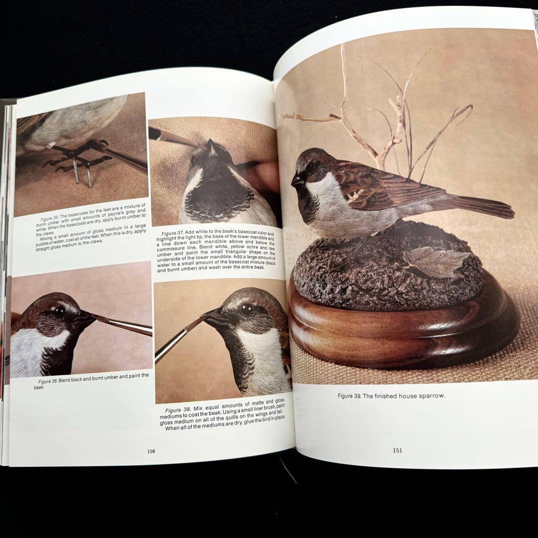 ソングバード バードカービング 技法書「Songbird Carving II」