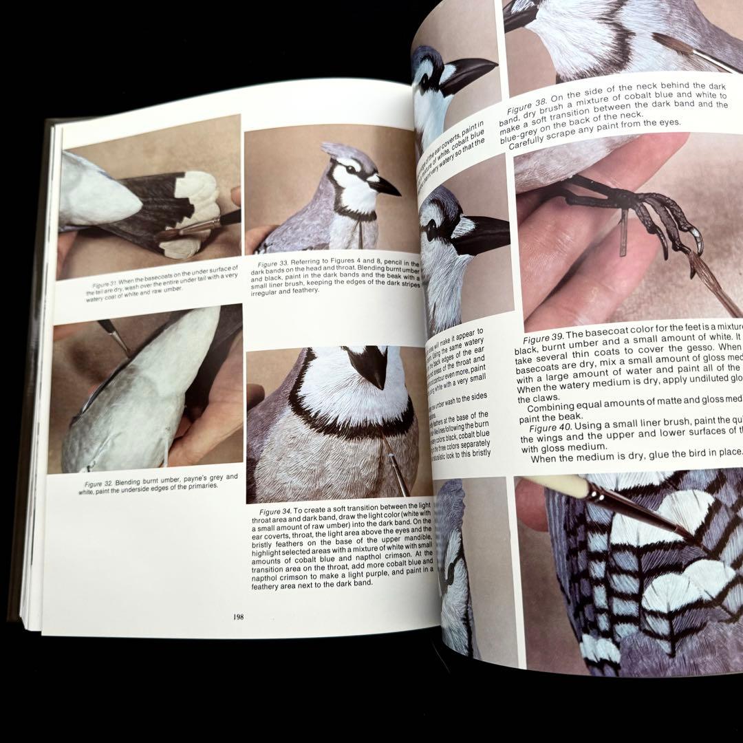 ソングバード バードカービング 技法書「Songbird Carving II」