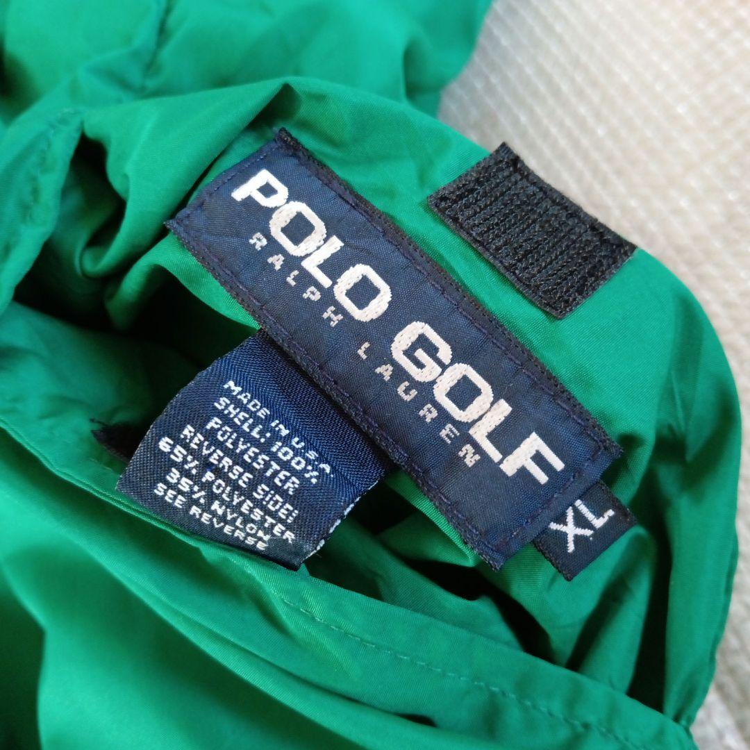 美品◆POLO GOLF ポロゴルフ リバーシブルベスト XL USA フリース