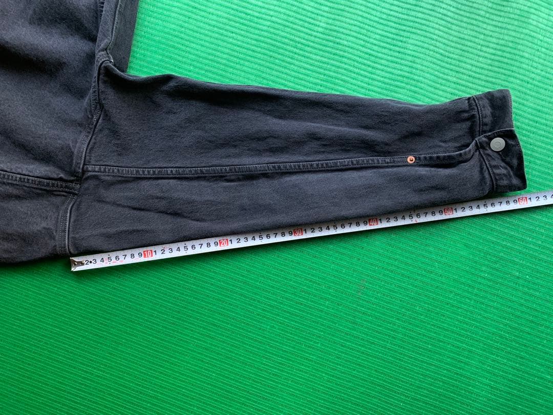 HOUSTON ブラック デニム ジャケット 2nd タイプ コーンデニム 44