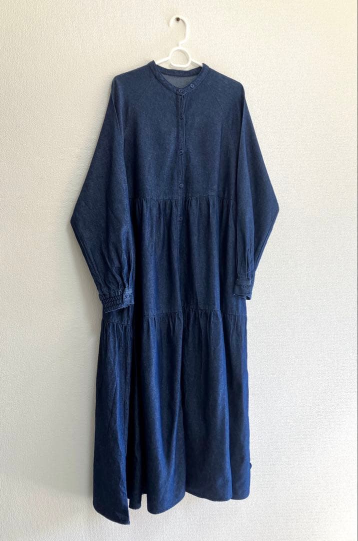 ニコアンド 大人なデニムワンピース erinkoさんプロデュース メイクスタッフ