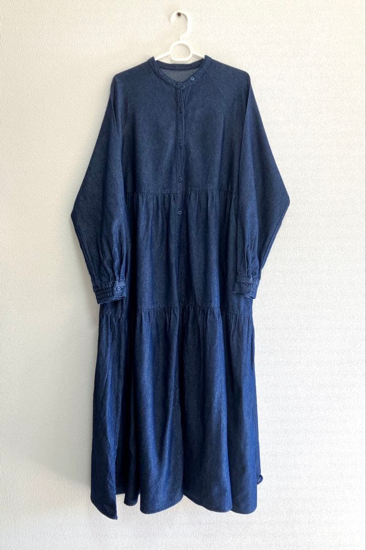 ニコアンド 大人なデニムワンピース erinkoさんプロデュース メイクスタッフ