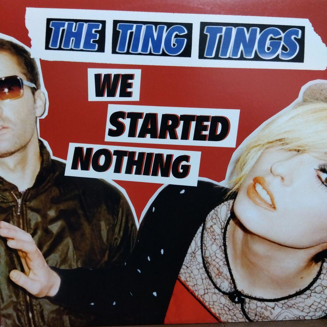 TING TINGS WE STARTED NOTHING LP•7”epセット