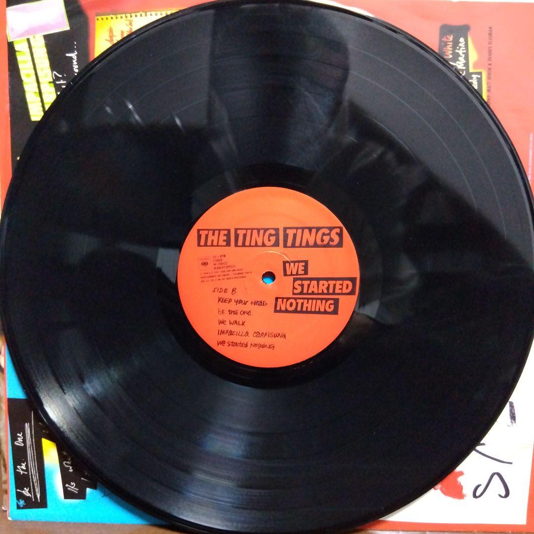TING TINGS WE STARTED NOTHING LP•7”epセット