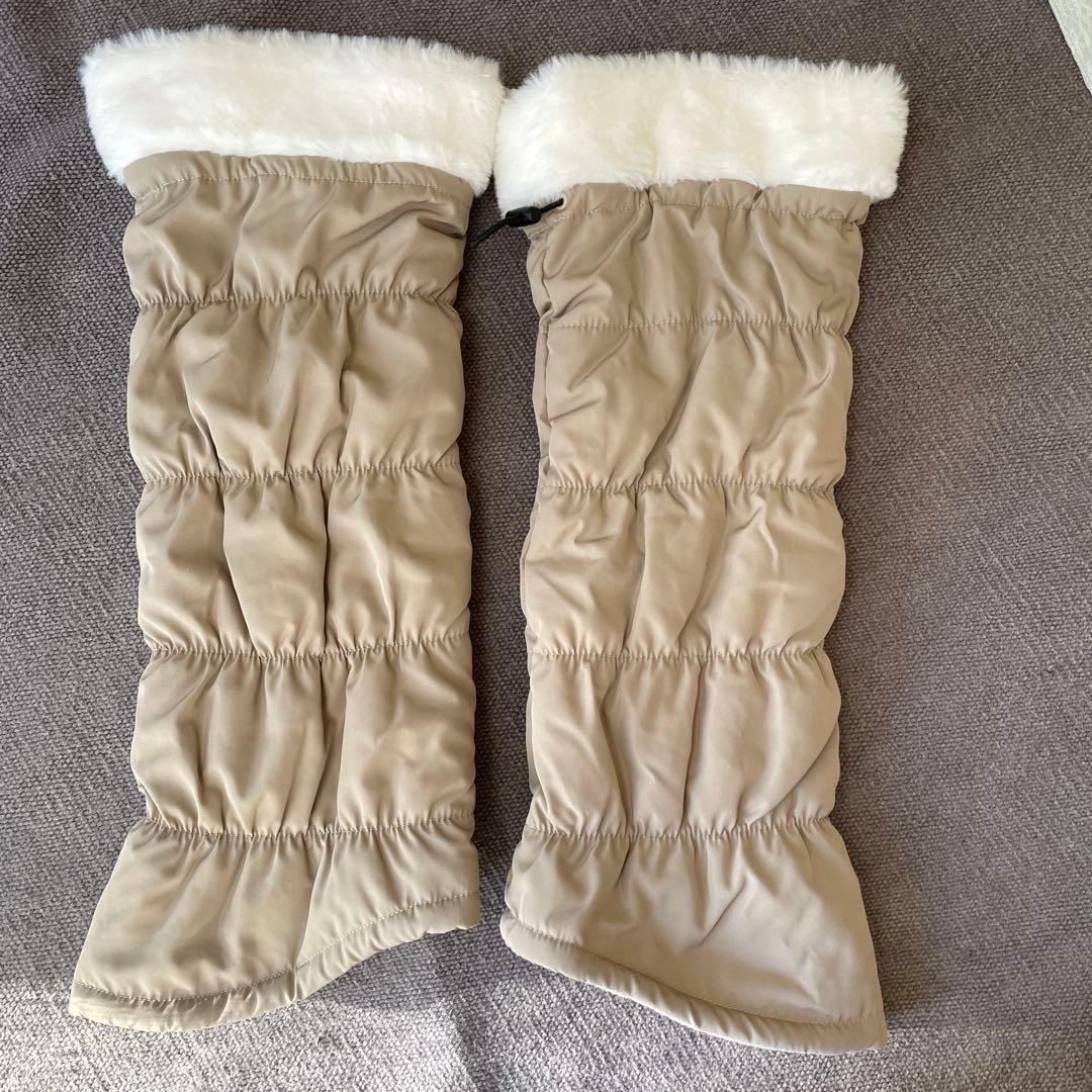 ニューバランス　ボア付きレッグウォーマー　ゴルフ