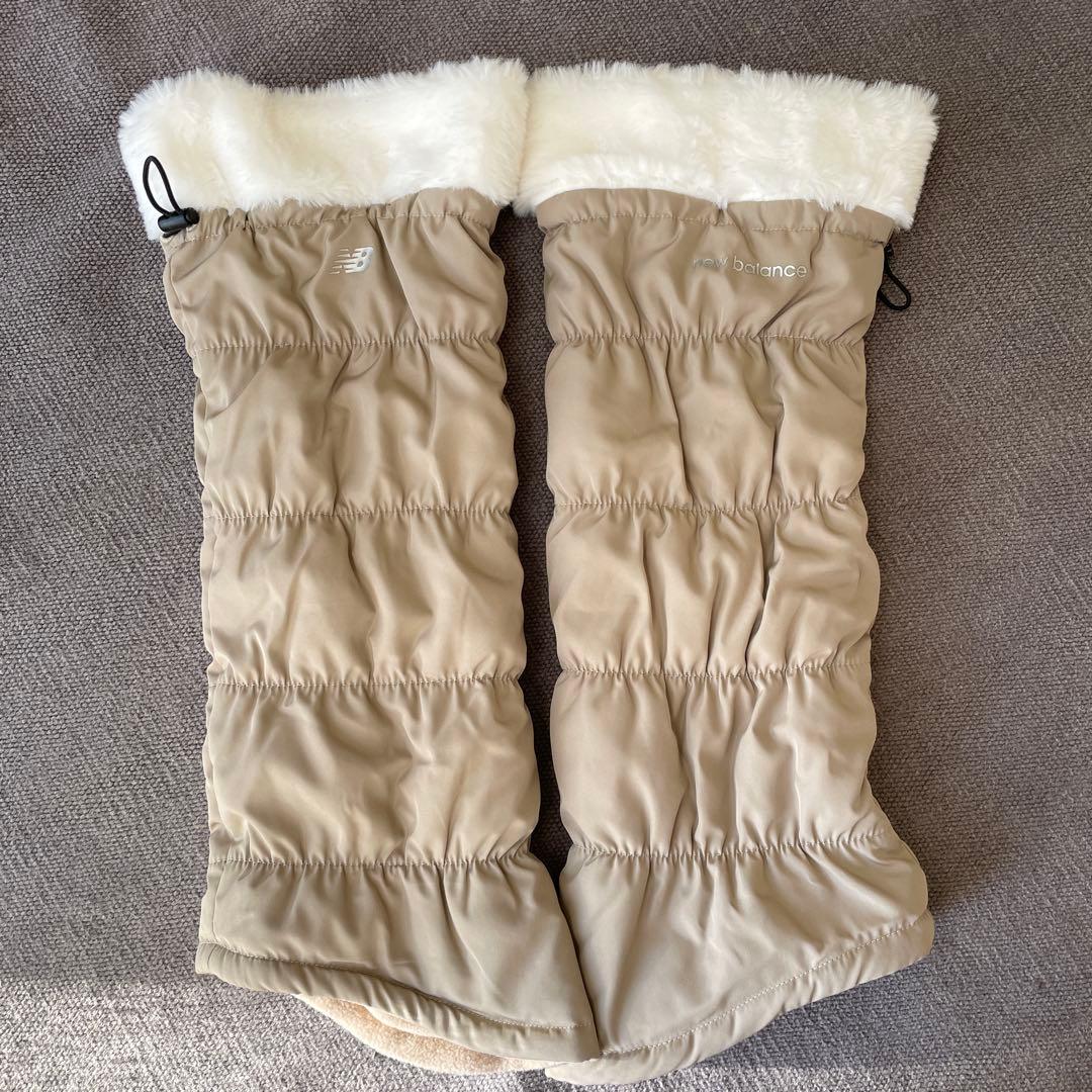 ニューバランス　ボア付きレッグウォーマー　ゴルフ
