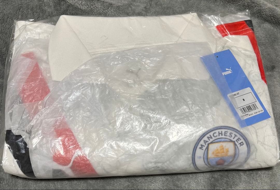 新品 未開封 KIDSUPER X マンチェスターシティ 長袖レトロシャツ M