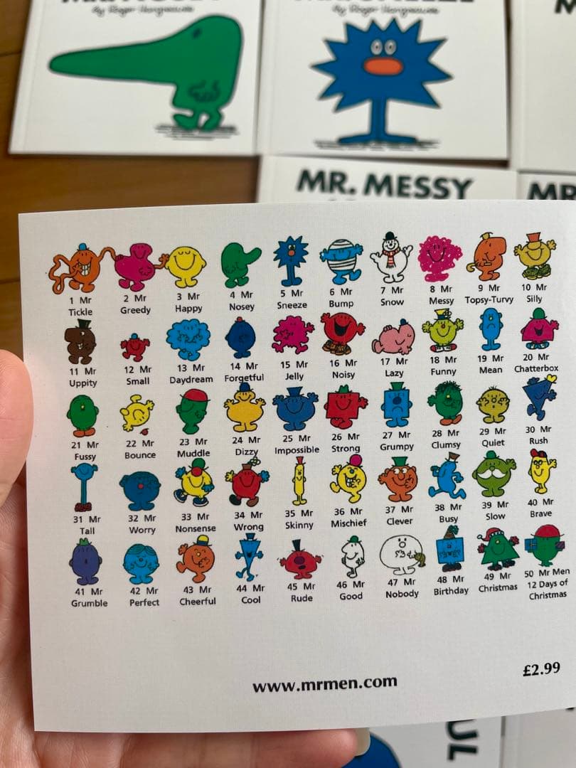 Mr. Men 50冊セット The Complete Collection絵本