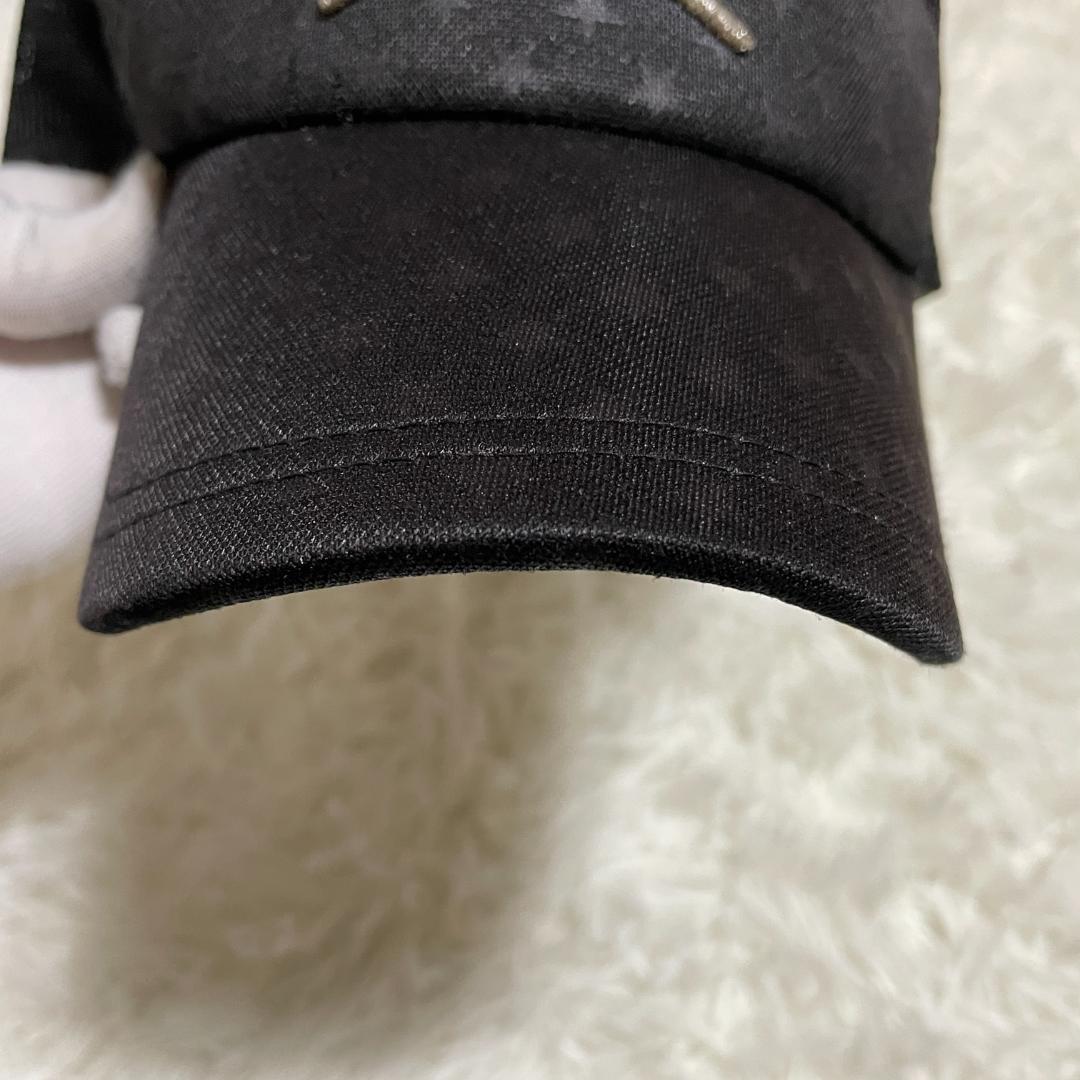 MARK & LONA マークアンドロナ　スカル刺繍　メッシュ ゴルフ キャップ