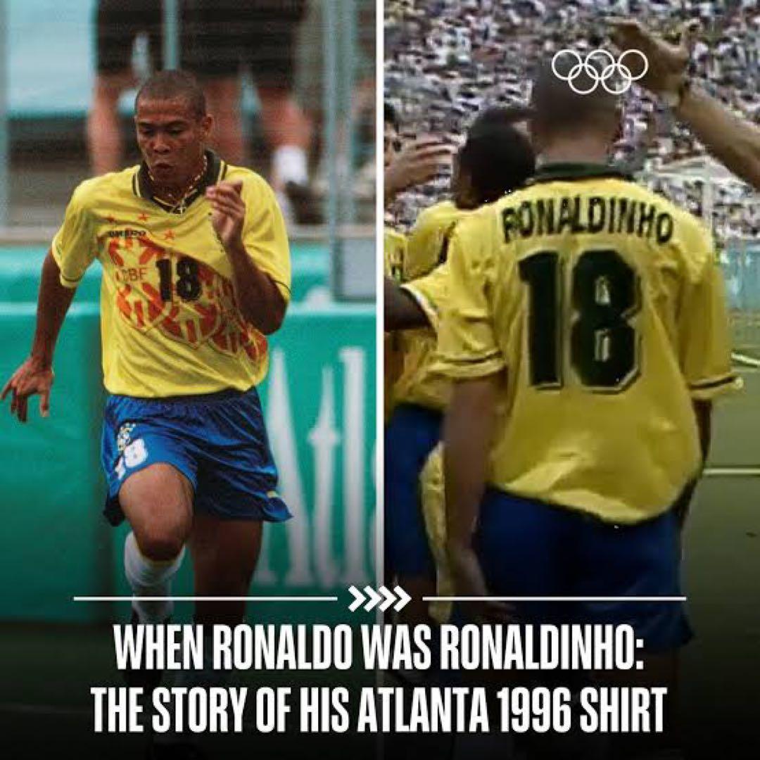 1996年アトランタ五輪 ブラジル代表 ロナウドLサイズ