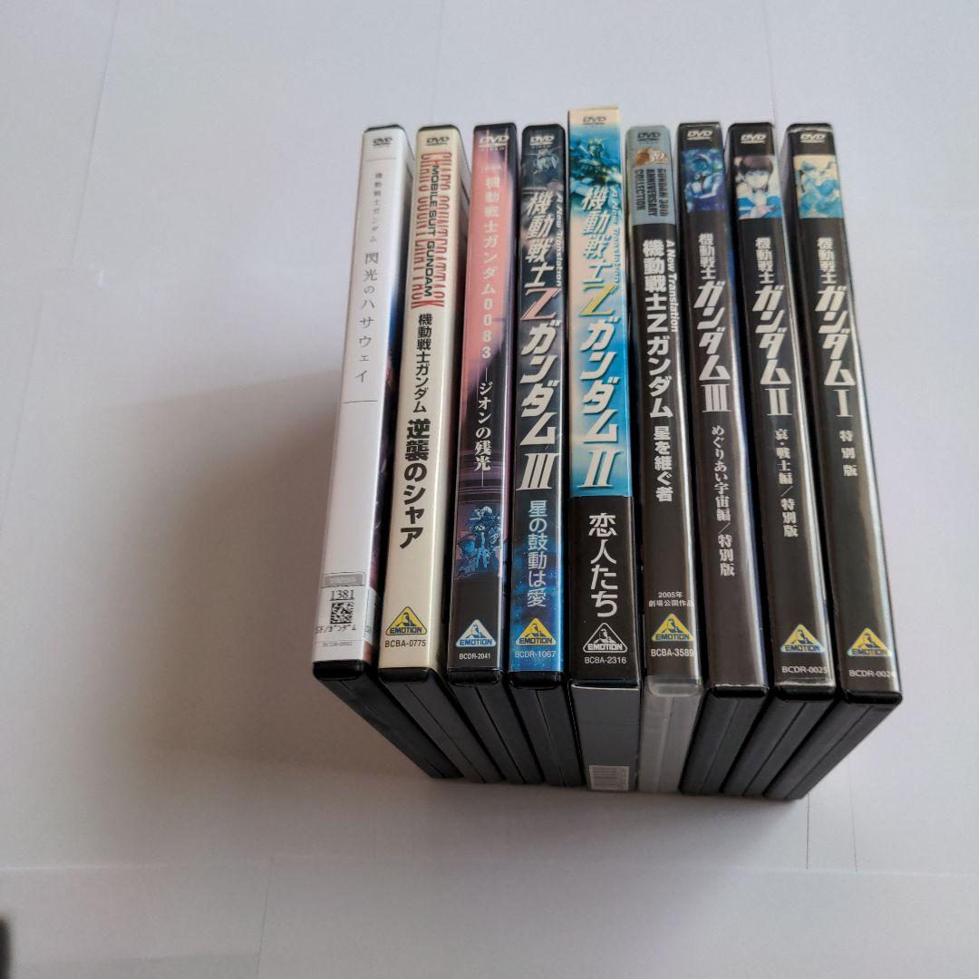 ド*森様 【DVD9本セット　一部レンタル落ち】劇場版 機動戦士ガンダム　逆襲の