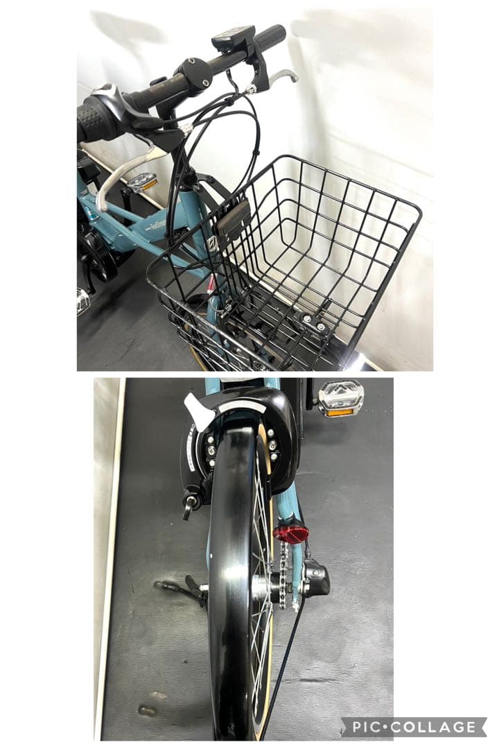 1年保証　ブリヂストン　リアルストリームミニ　20インチ　電動アシスト自転車