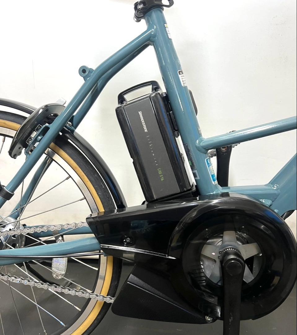 1年保証　ブリヂストン　リアルストリームミニ　20インチ　電動アシスト自転車