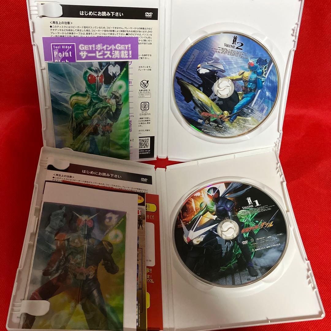 仮面ライダーW(ダブル) 全12巻BOX付 関連DVD6本セット！特典カードあり