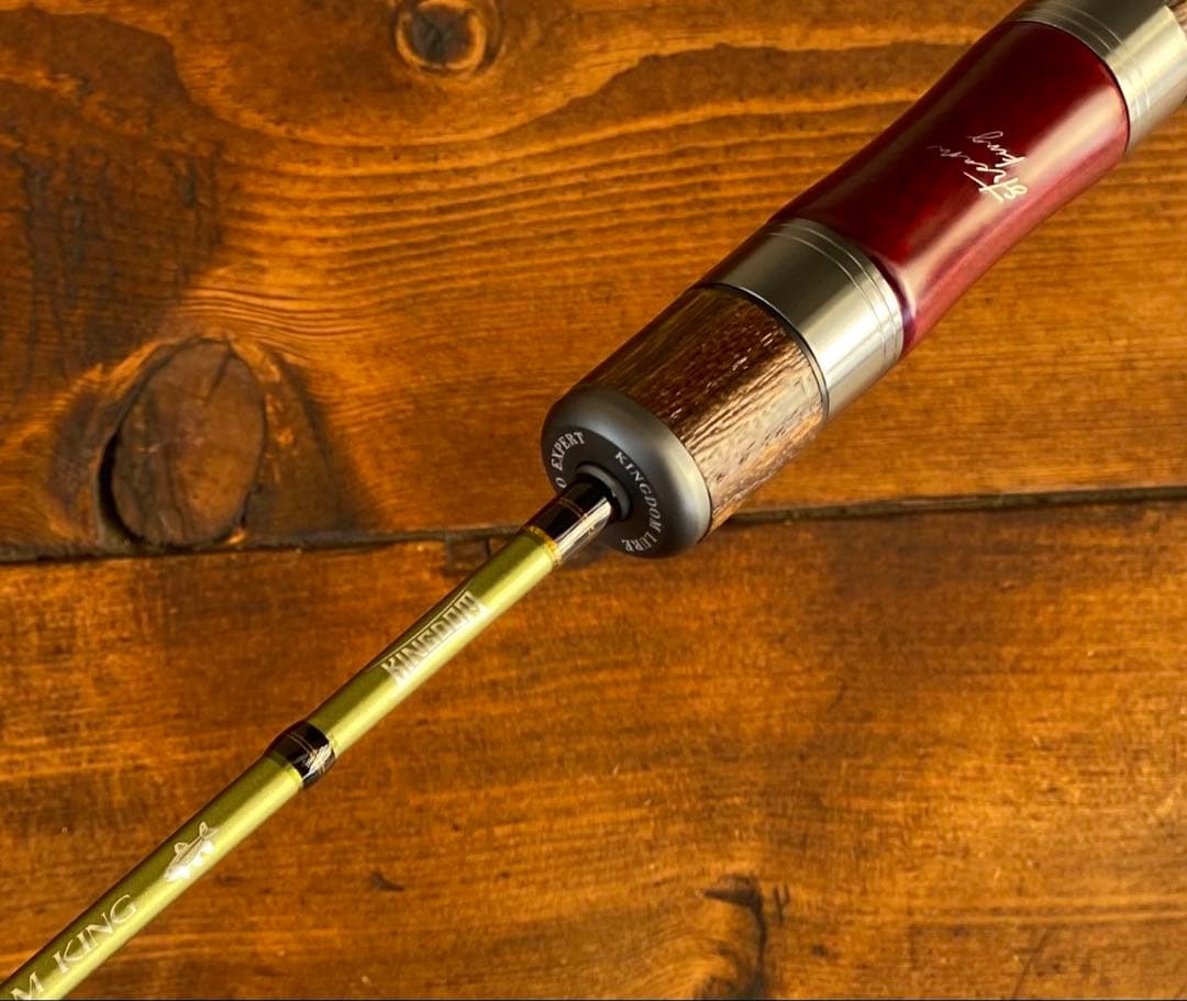 トラウトロッド　4ft7inch ウッドグリップ　パックロッド　天然木　渓流釣り