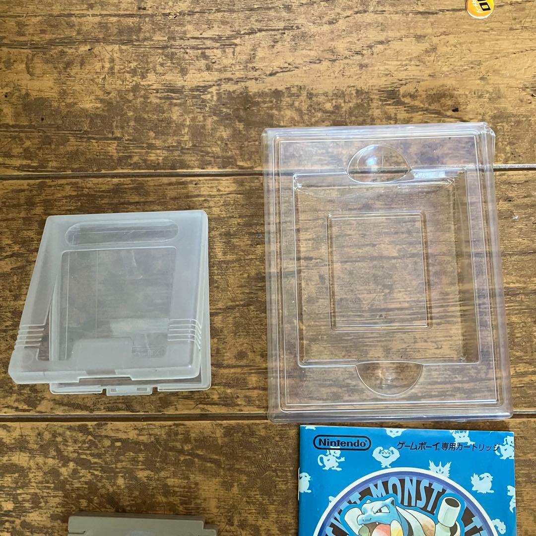 ポケットモンスター青　ゲームボーイ　任天堂