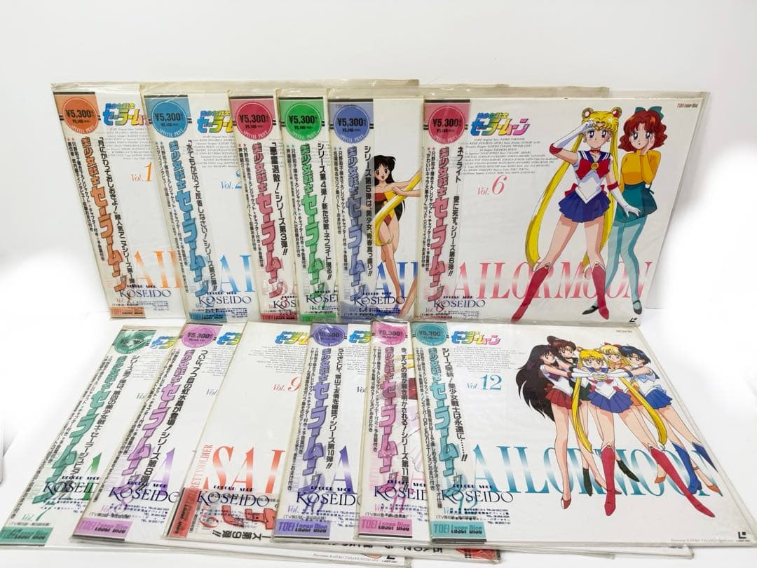 美少女戦士セーラームーン LD全巻セット＋セーラームーンメモリアル