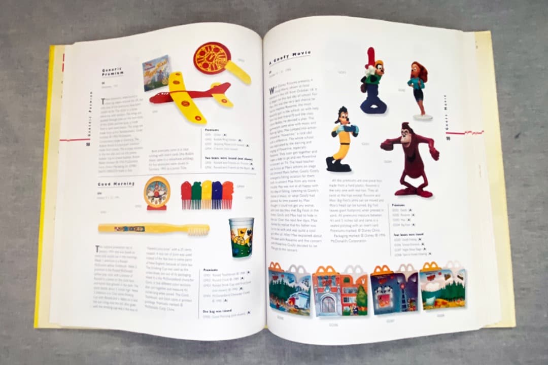 レア美品 McDonald's マクドナルド ミールトイコレクションガイド 洋書